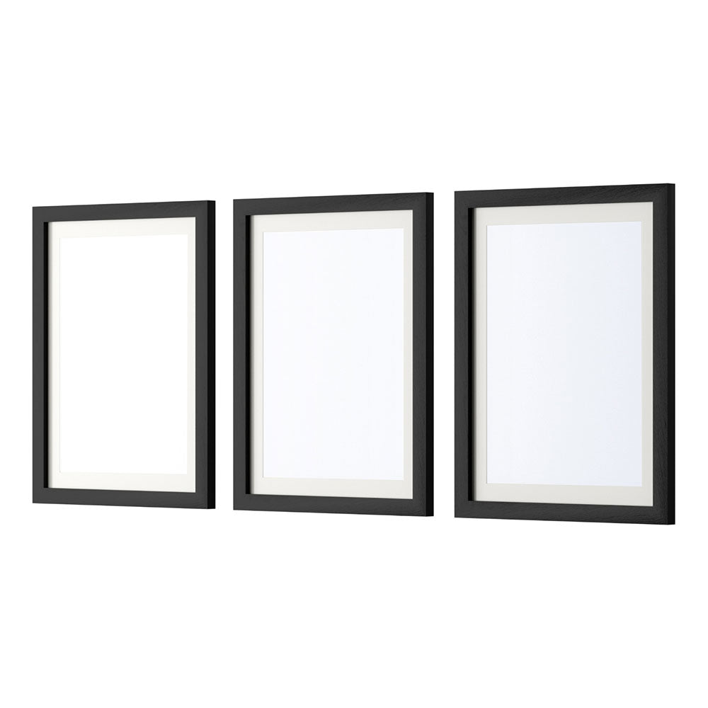 Artiss Black 3-Piece Photo Frame Set for 10x14 Prints