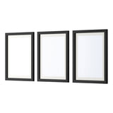 Artiss Black 3-Piece Photo Frame Set for 10x14 Prints - Side View