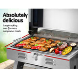 Grillz Portable Gas BBQ Grill - Rear View