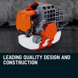 Baumr-AG Engine for Post Hole Digger Replacement Earth Auger Borer - Close-Up Angle