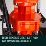 Baumr-AG Post Hole Digger 88CC Posthole Earth Auger Fence Borer Petrol Drill Bit - Low Angle