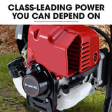 BAUMR-AG BPX-1400 38cc 4-Stroke Petrol Post Hole Digger, 150mm Auger w/ 600mm Extension Shaft - 45-Degree Angle