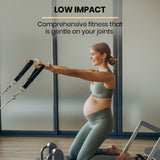 PROFLEX Aluminium Pilates Reformer Machine, Stretch Bed with box and jump board accessories - Extra Image