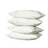 Giselle Bedding 4 Pack Bamboo Pillow Family Hotel - Close-Up Angle
