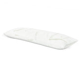 Giselle Bamboo Bliss Full Body Support Memory Foam Pillow - Close-Up Angle