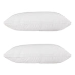 Giselle Bedding Duck Feather Down Pillow Luxury Twin Pack