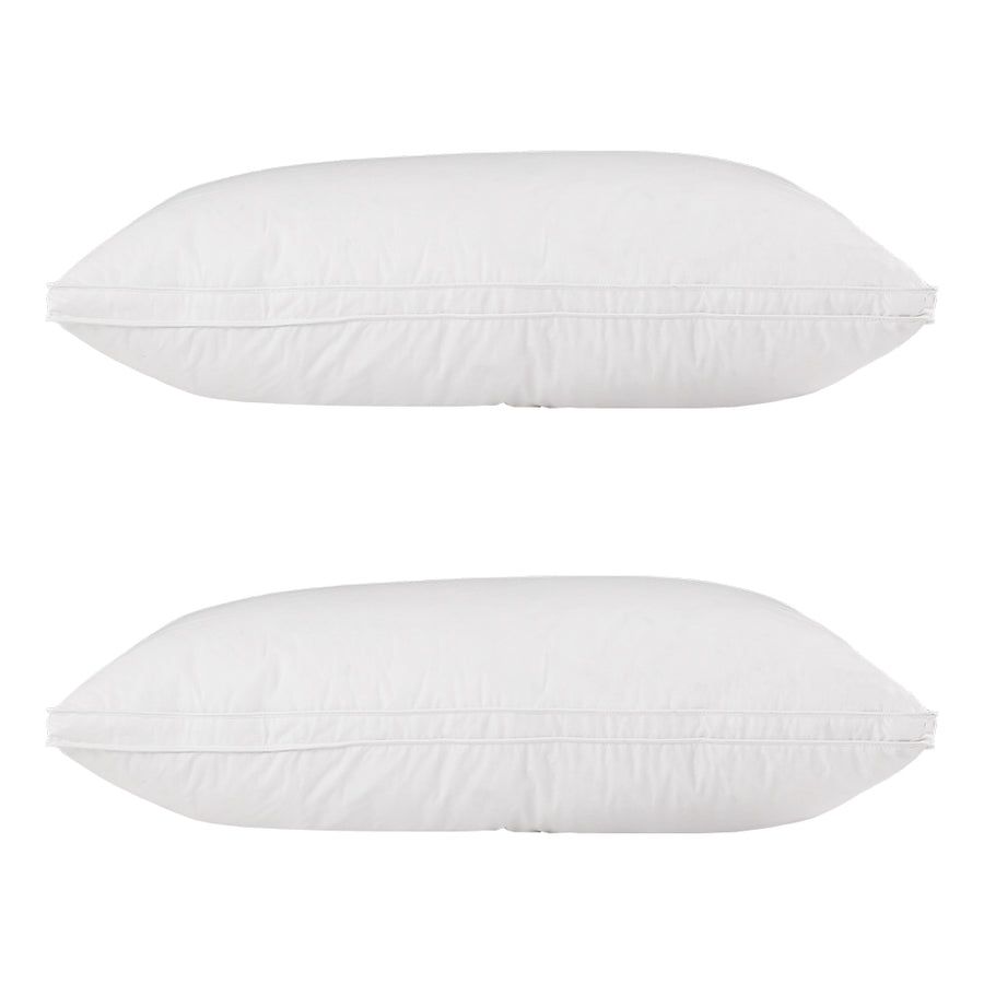 Giselle Bedding Duck Feather Down Pillow Luxury Twin Pack