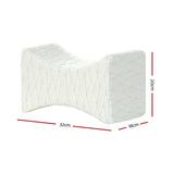 Giselle Bedding Memory Foam Leg Knee Pillow - Front View