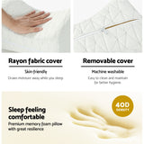 Giselle Bedding Memory Foam Leg Knee Pillow - 45-Degree Angle