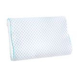 Giselle Bedding Memory Foam Contour Pillow Cool Gel - Close-Up Angle