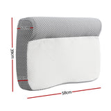 Ergonomic Memory Foam Contour Pillow by Giselle