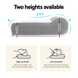 Ergonomic Memory Foam Contour Pillow by Giselle