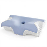 Giselle Bedding Memory Foam Pillow Ergonomic Contour - Front View