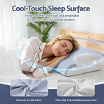 Giselle Bedding Memory Foam Pillow Ergonomic Contour