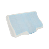 Giselle Bedding Memory Foam Contour Pillow Cool Gel Bamboo Cover - Close-Up Angle