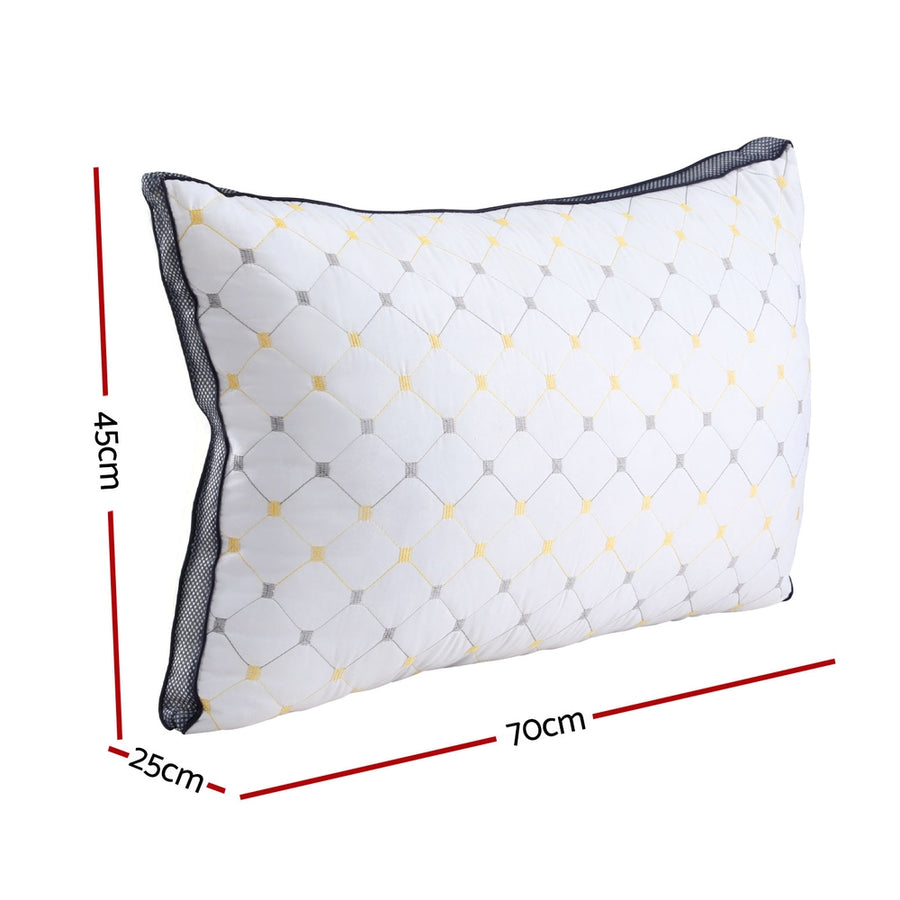 Giselle Bedding Pillows Microfibre Pillow, image 2