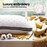Giselle Bedding Pillows Microfibre Pillow - 45-Degree Angle