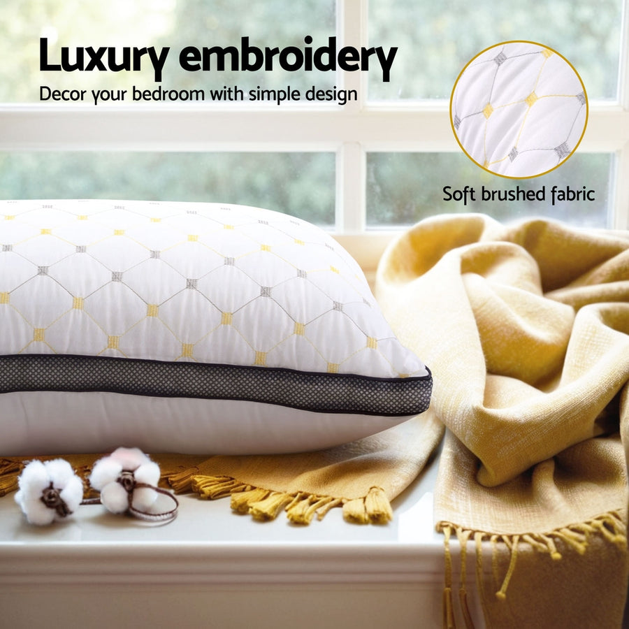 Giselle Bedding Pillows Microfibre Pillow, image 5