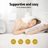 Giselle Bedding Pillows Microfibre Pillow - Rear View