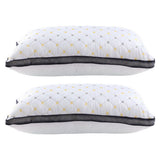 Giselle 2pcs Pillows Microfibre - Side View