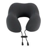 Giselle Bedding Travel Neck Pillow U-Shape Support Memory Foam Plane Car Cushion - Side View