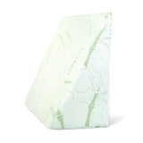 Giselle Bedding Wedge Pillow Bamboo Cover - Low Angle