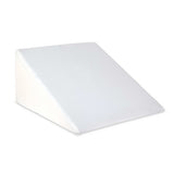 Giselle Bedding Wedge Pillow White - Close-Up Angle
