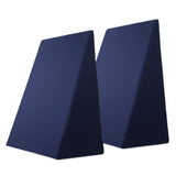Giselle Bedding Wedge Pillow Blue Twin Pack - Close-Up Angle