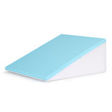 Giselle Bedding Wedge Pillow Grey - Top-Down View