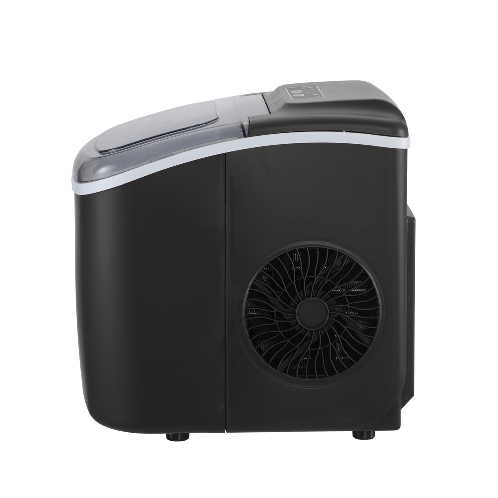 Vevare Portable Ice Maker Machine Ice Cube Tray 12kg Black