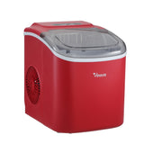 Vevare Portable Ice Maker Machine Ice Cube Tray 12kg Red