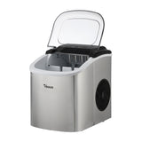 Vevare Portable Ice Maker with Ice Cube Scoop 12kg Stainless - Front View