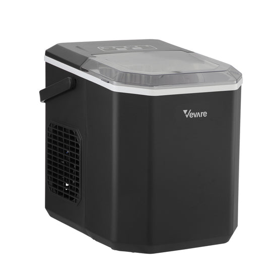 Vevare Portable Ice Maker Machine with Handle 12kg Black