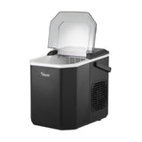 Vevare Portable Ice Maker Machine with Handle 12kg Black - 45-Degree Angle