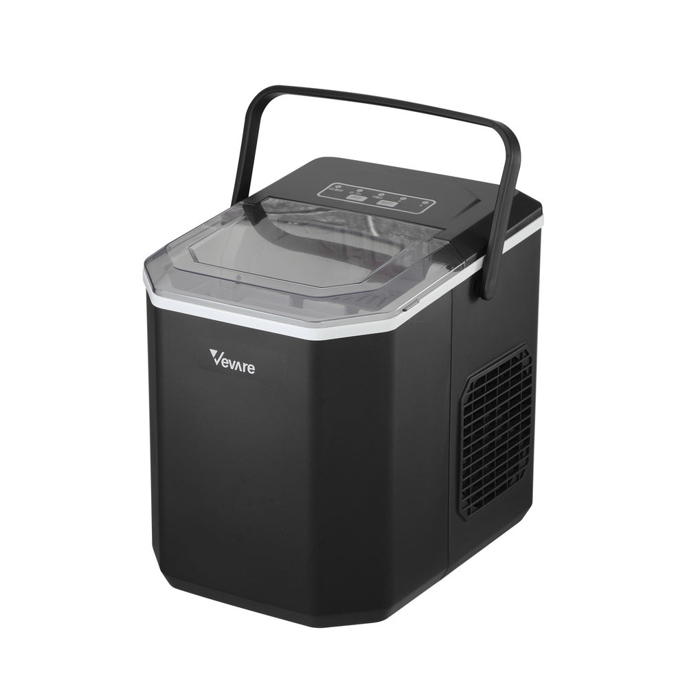 Vevare Portable Ice Maker Machine with Handle 12kg Black