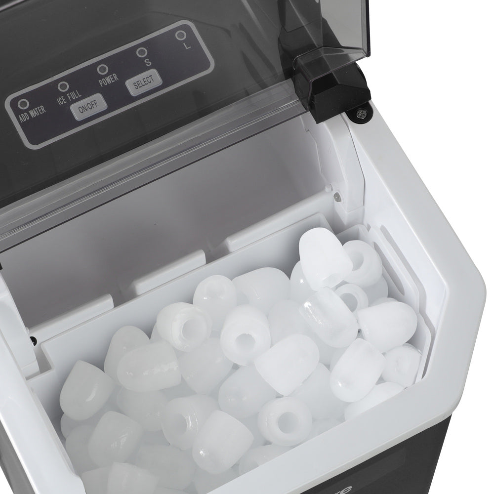 Vevare Portable Ice Maker Machine with Handle 12kg Black