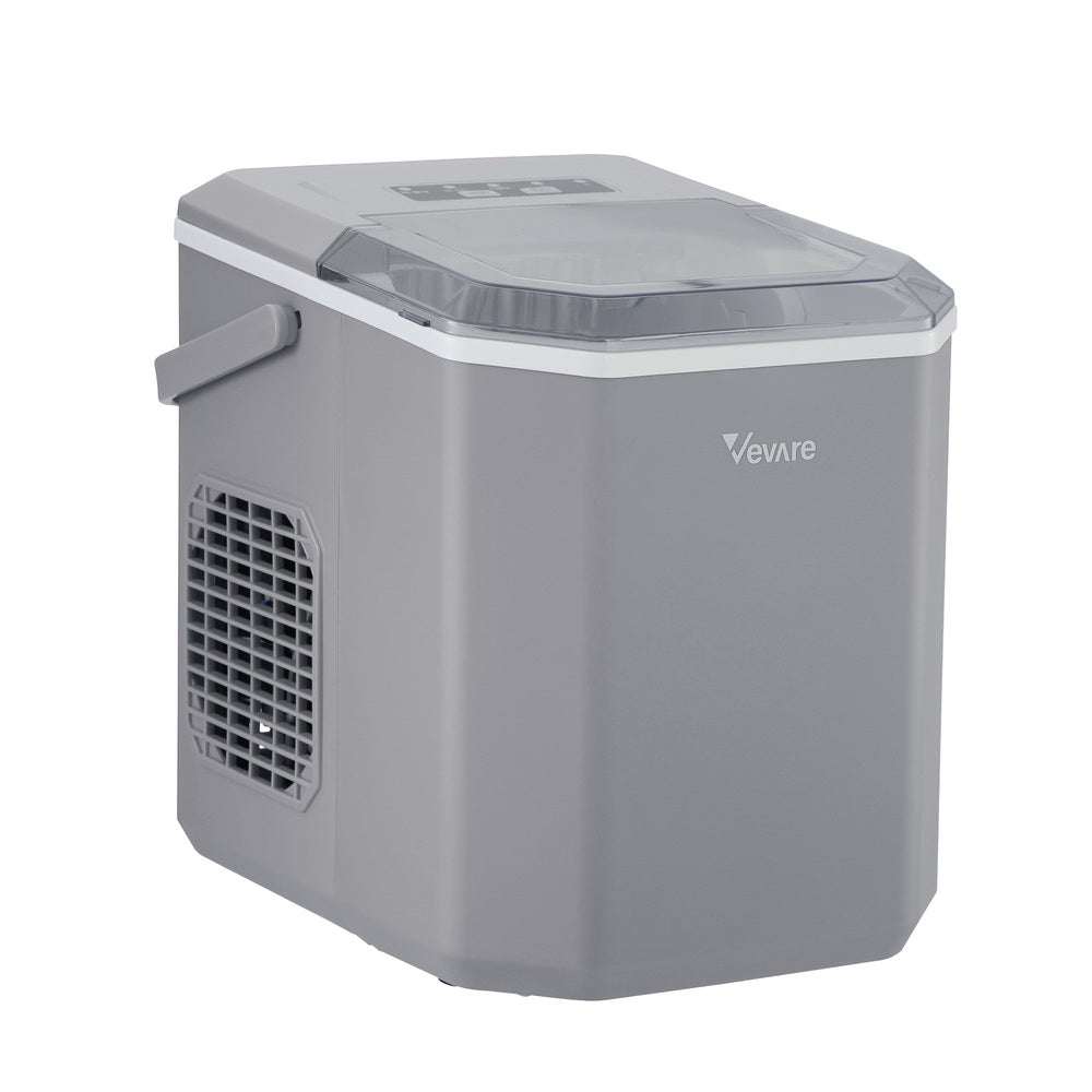 Vevare Portable Ice Maker Machine with Handle 12kg Grey