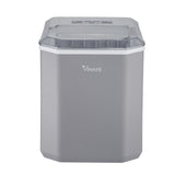 Vevare Portable Ice Maker Machine with Handle 12kg Grey - 45-Degree Angle