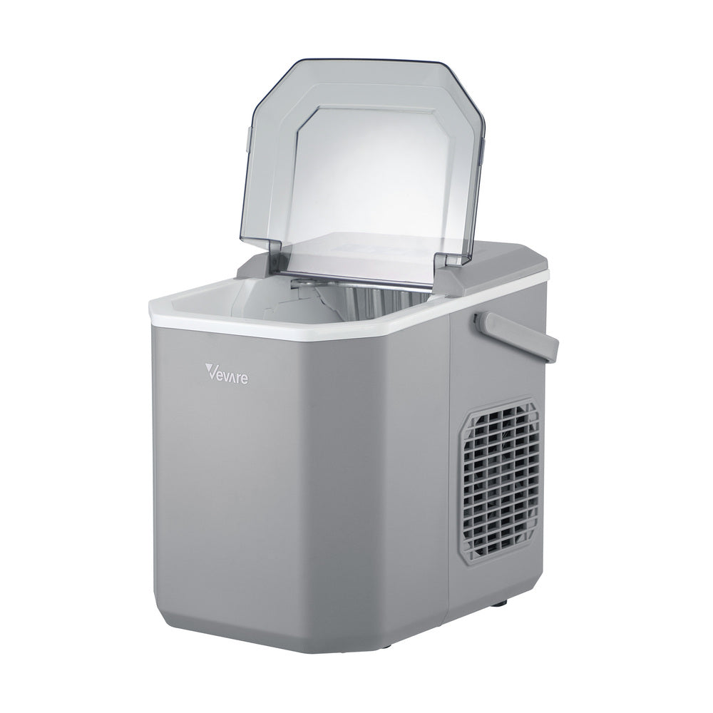 Vevare Portable Ice Maker Machine with Handle 12kg Grey