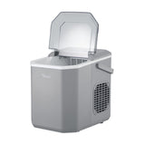 Vevare Portable Ice Maker Machine with Handle 12kg Grey - Low Angle