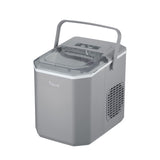 Vevare Portable Ice Maker Machine with Handle 12kg Grey - Side View