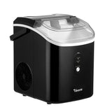 Vevare Nugget Portable Ice Maker with Ice Cube Scoop 15kg Black