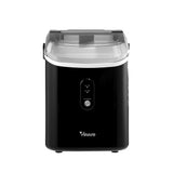 Vevare Nugget Portable Ice Maker with Ice Cube Scoop 15kg Black