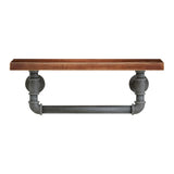Artiss Floating DIY Pipe Shelf - IVES - Side View