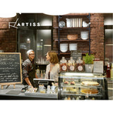 Artiss Bookshelf DIY Pipe Shelf 4 Tiers - INGE - 45-Degree Angle