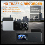 2K Night Vision Car Recorder With Wifi & Mobile App Support - Close-Up Angle
