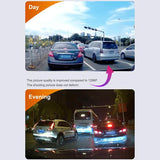 2K Night Vision Car Recorder With Wifi & Mobile App Support - Low Angle