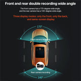 Hd Night Vision Car Recorder With Wifi & Mobile App Support - Side View