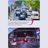 Ultra Hd Car Front & Inner Wifi Driving Recorder With Night Vision - 45-Degree Angle