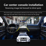Hd Night Vision Car Front And Rear Dash Cam - 5 Screen - Side View